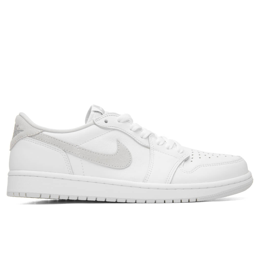 Air Jordan 1 Low OG - White/Neutral Grey