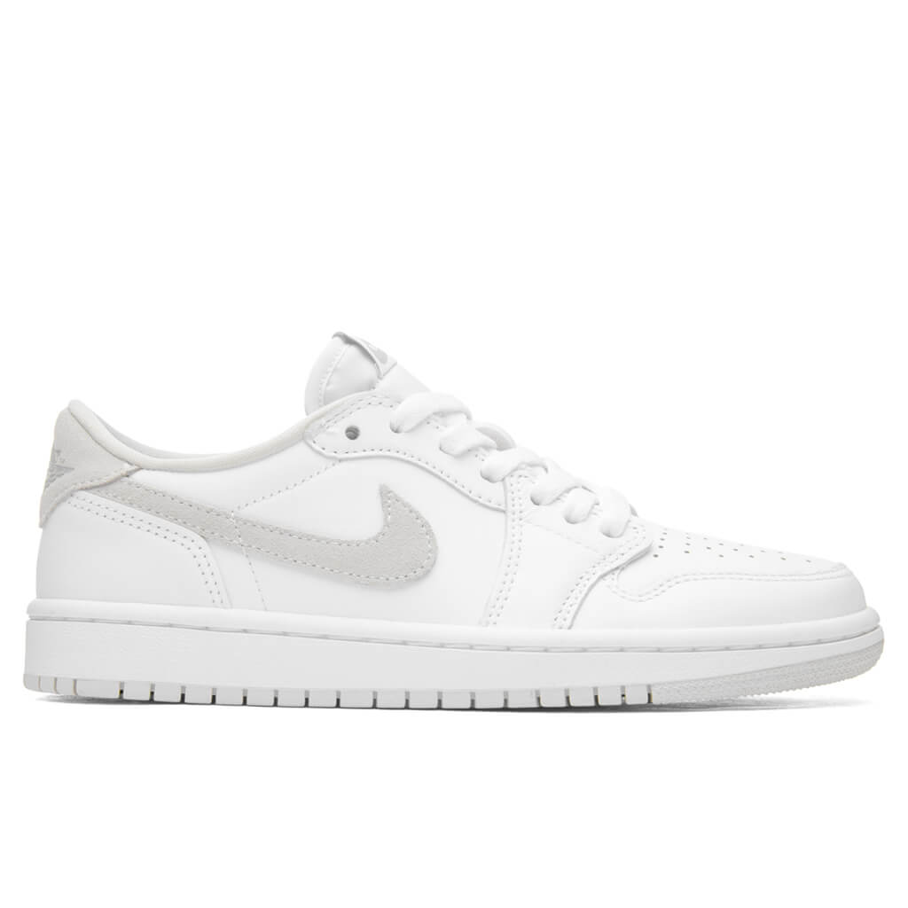 Women's Air Jordan 1 Low OG - White/Neutral Grey