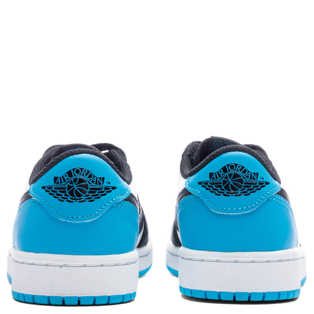 Women's Air Jordan 1 Low OG - White/Dark Powder Blue/Black
