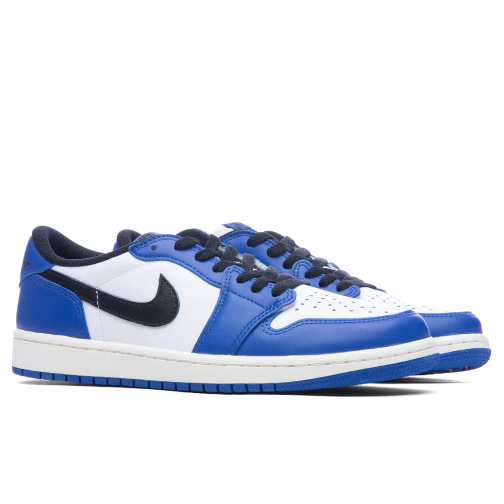Air Jordan 1 Low OG 'Game Royal' - White/Black/Game Royal/Sail
