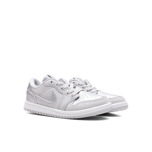 Air Jordan 1 Low OG 'Metallic Silver' (TD) - Neutral Grey/Metallic Silver/White