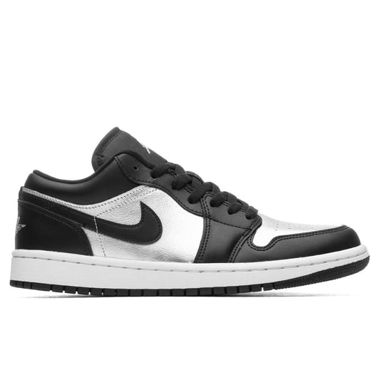 Women's Air Jordan 1 Low SE - Black/Metallic Silver