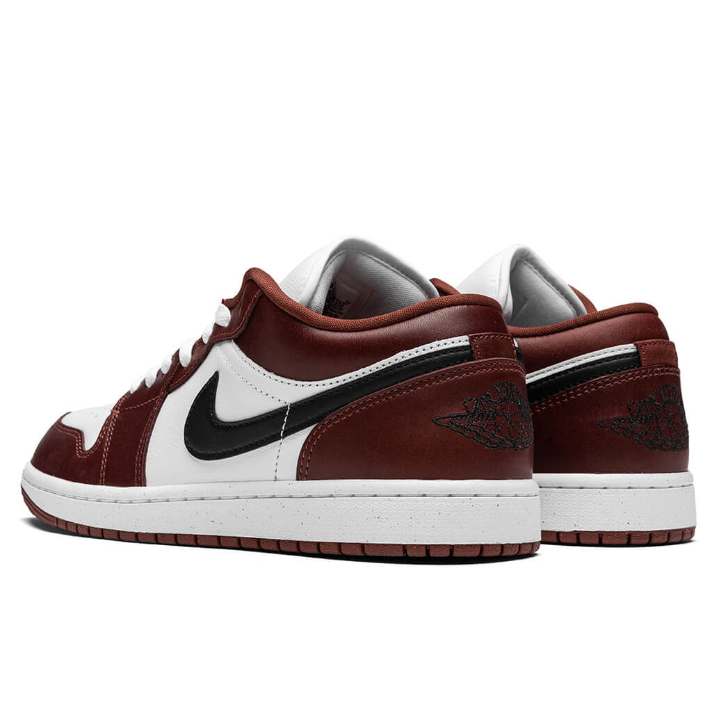 Air Jordan 1 Low SE - White/Black/Dark Pony