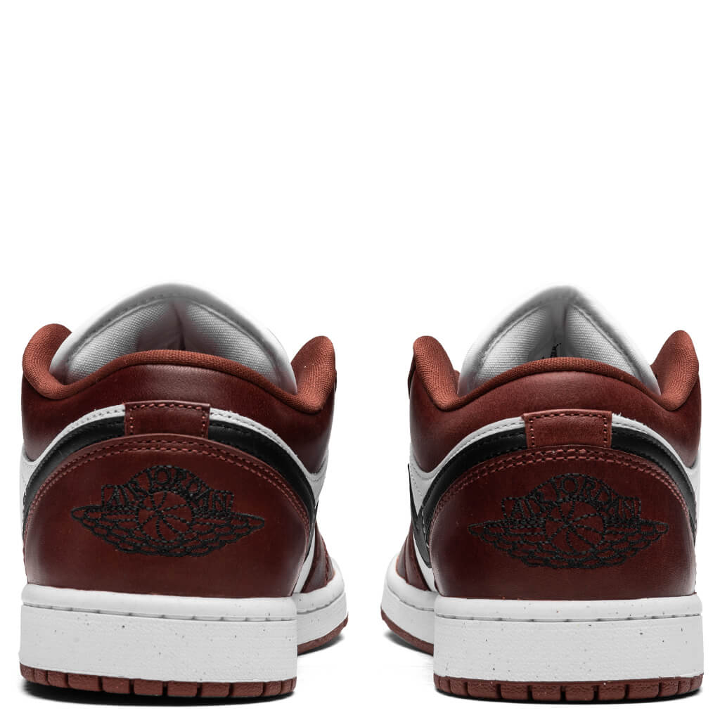 Air Jordan 1 Low SE - White/Black/Dark Pony