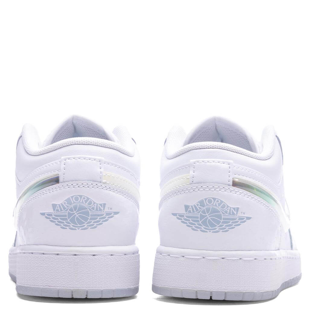 Air Jordan 1 Low SE (GS) - White/Ice Blue