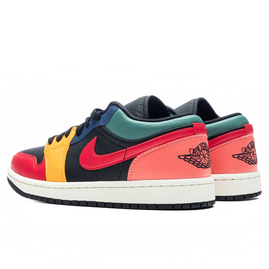 Women's Air Jordan 1 Low SE - Black/Fire Red/Taxi
