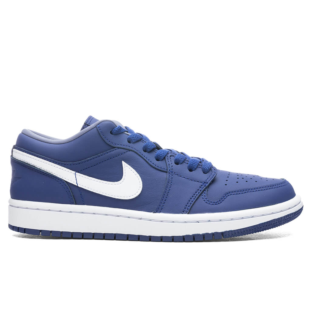 Women's Air Jordan 1 Low SE - Deep Royal Blue/White/Iron Purple