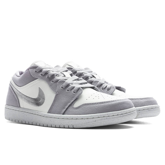 Women's Air Jordan 1 Low SE - Light Steel Grey/Sail/White