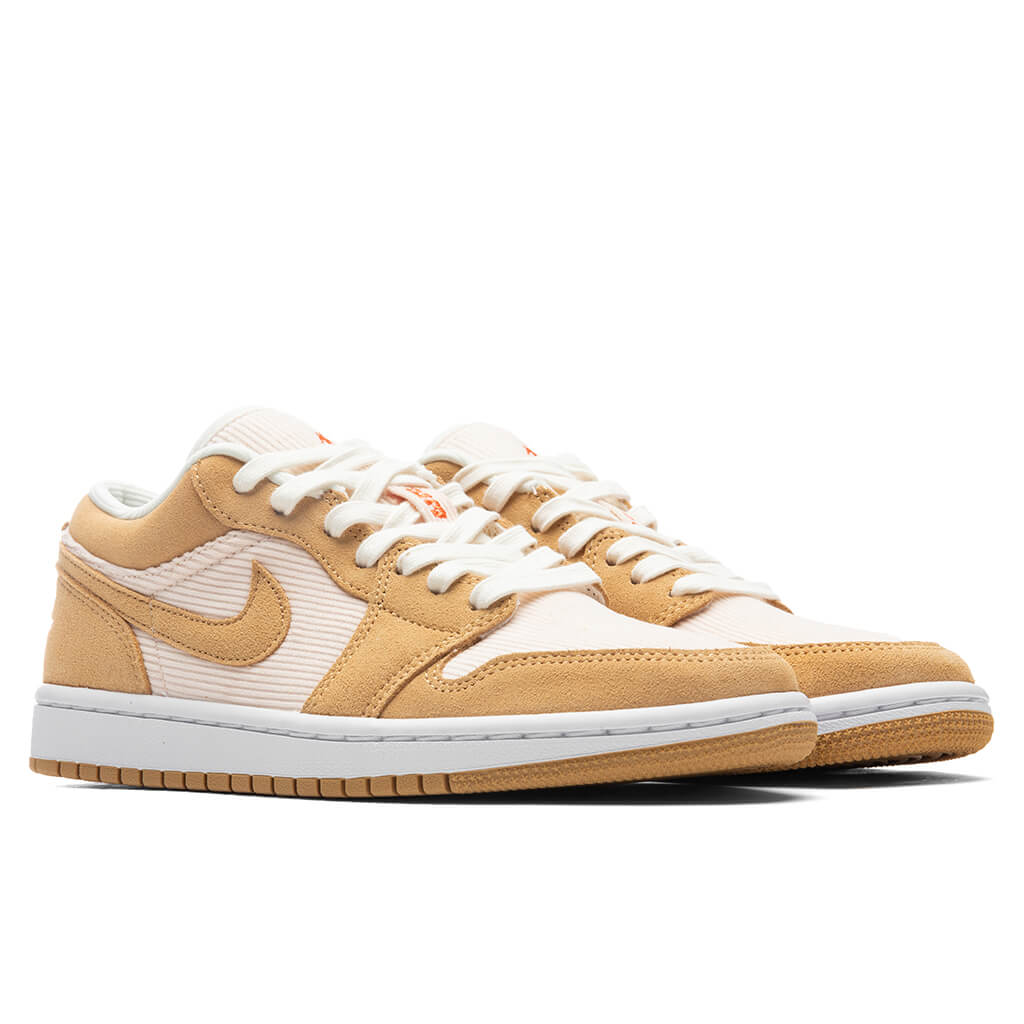 Women's Air Jordan 1 Low SE - Twine/Orange