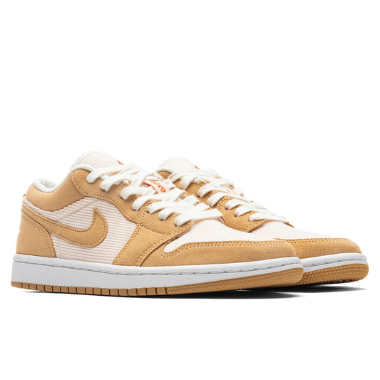 Women's Air Jordan 1 Low SE - Twine/Orange