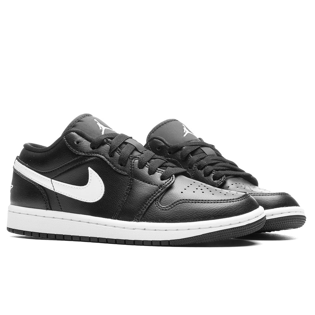Women's Air Jordan 1 Low - Black/White/Black