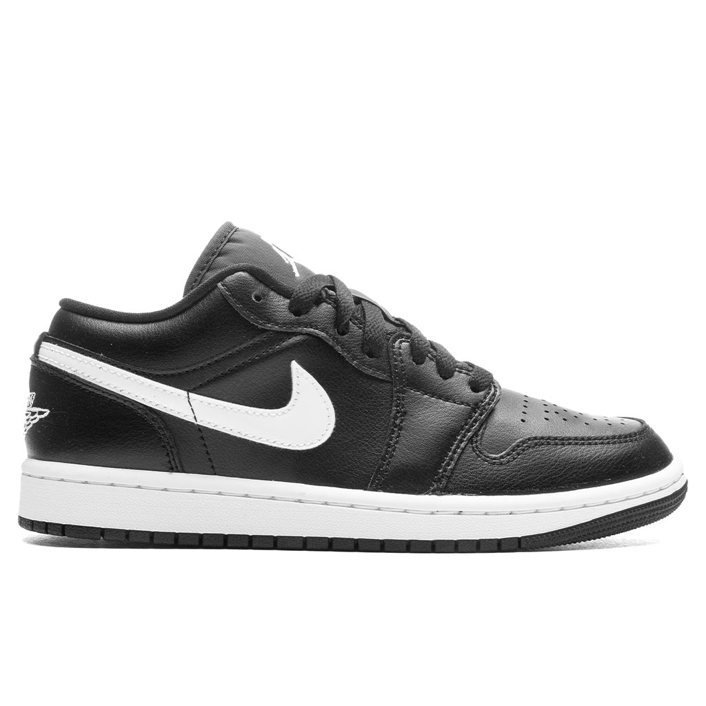 Women's Air Jordan 1 Low - Black/White/Black