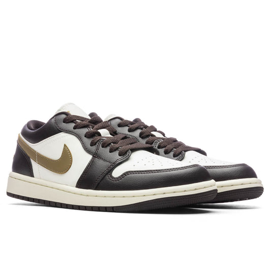 Women's Air Jordan 1 Low - Shadow Brown/Brown Kelp/Sail