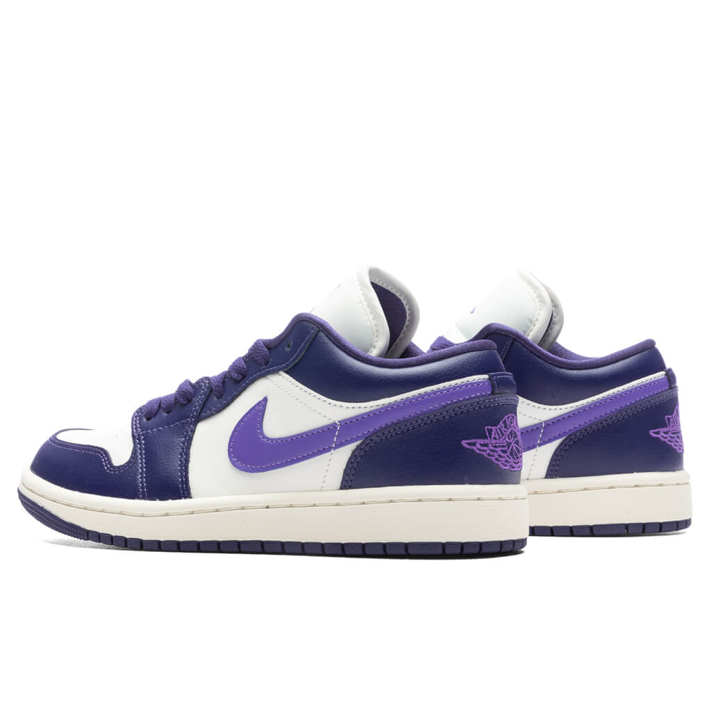 Women's Air Jordan 1 Low - Sky J Purple/Action Grape/Sail