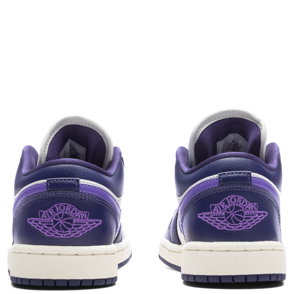 Women's Air Jordan 1 Low - Sky J Purple/Action Grape/Sail
