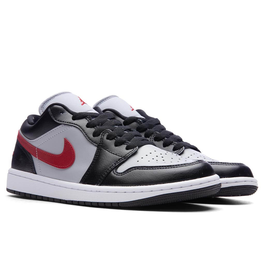 Women's Air Jordan 1 Low - Wolf Grey/Gym Red/Black