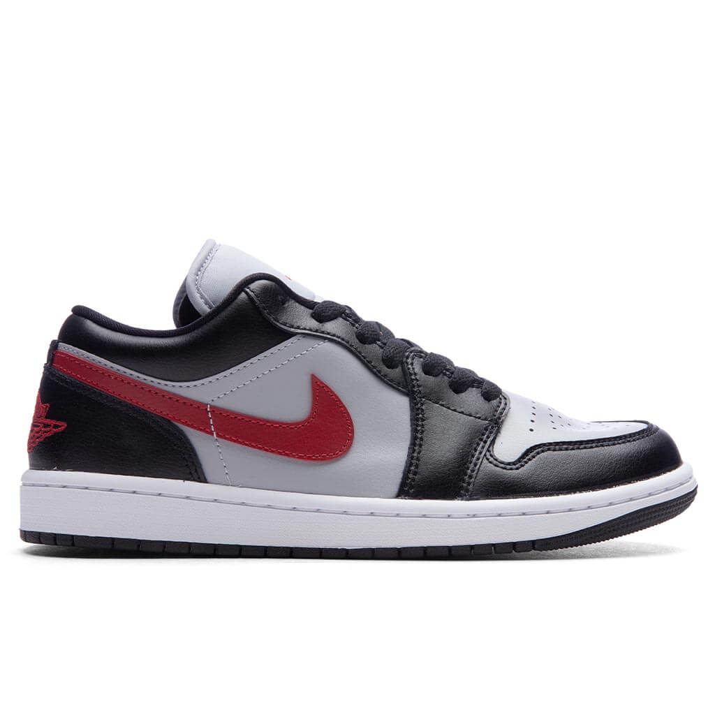 Women's Air Jordan 1 Low - Wolf Grey/Gym Red/Black