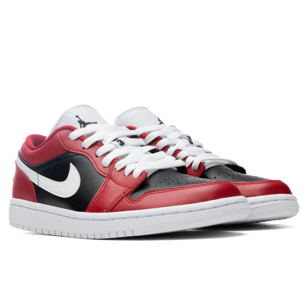 Women's Air Jordan 1 Low 'Chicago Flip' - Gym Red/White