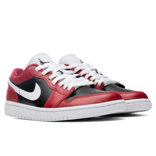 Women's Air Jordan 1 Low 'Chicago Flip' - Gym Red/White