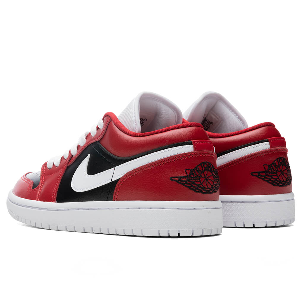 Women's Air Jordan 1 Low 'Chicago Flip' - Gym Red/White