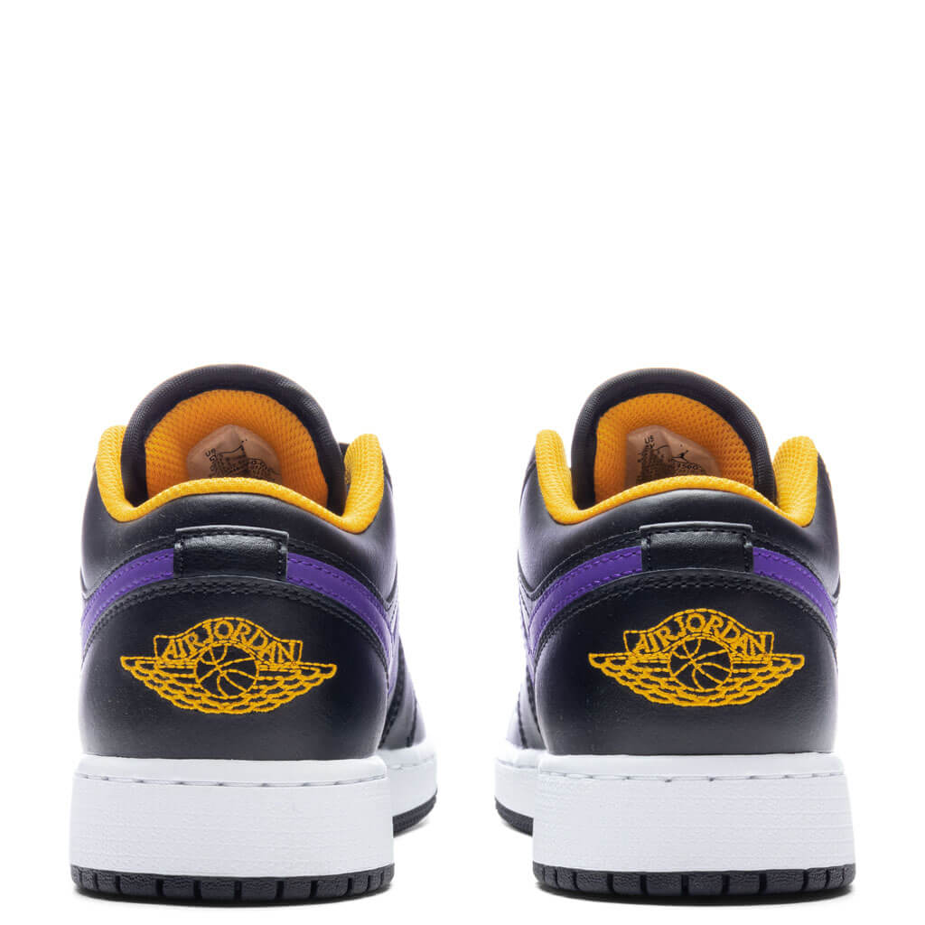 Air Jordan 1 Low (GS) - Black/Dark Concord/Taxi