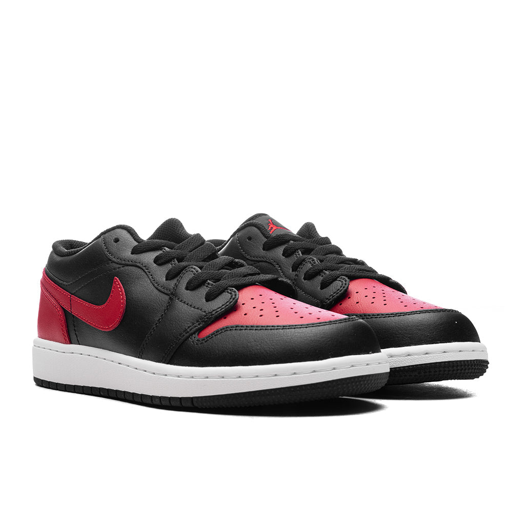 Air Jordan 1 Low (GS) - Black/Varsity Red/Summit White