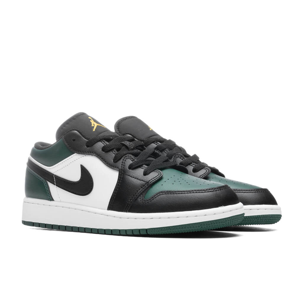 Air Jordan 1 Low (GS) - Noble Green/Pollen/White DNML