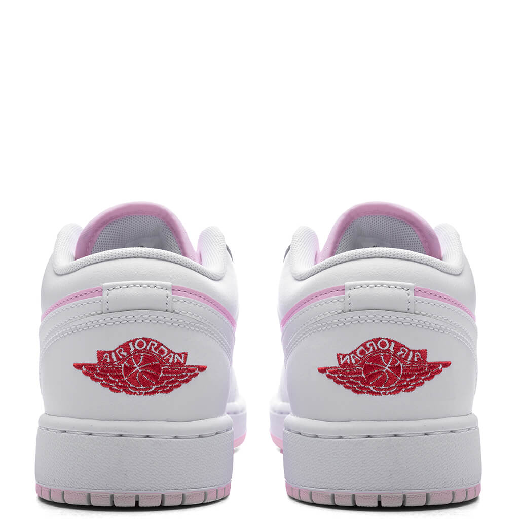 Air Jordan 1 Low (GS) - Pink Foam/White/Fire Red