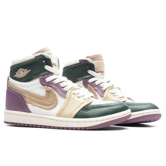 Women's Air Jordan 1 High MM - Galactic Jade/Desert/Sail