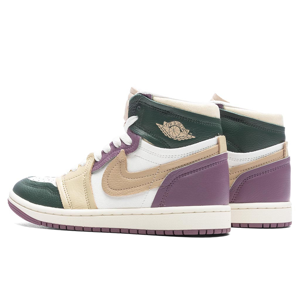 Women's Air Jordan 1 High MM - Galactic Jade/Desert/Sail