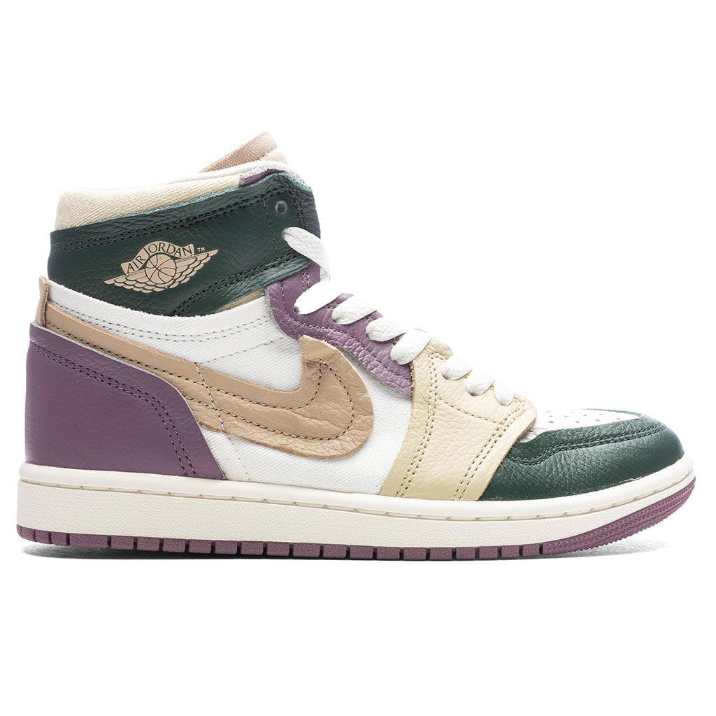 Women's Air Jordan 1 High MM - Galactic Jade/Desert/Sail