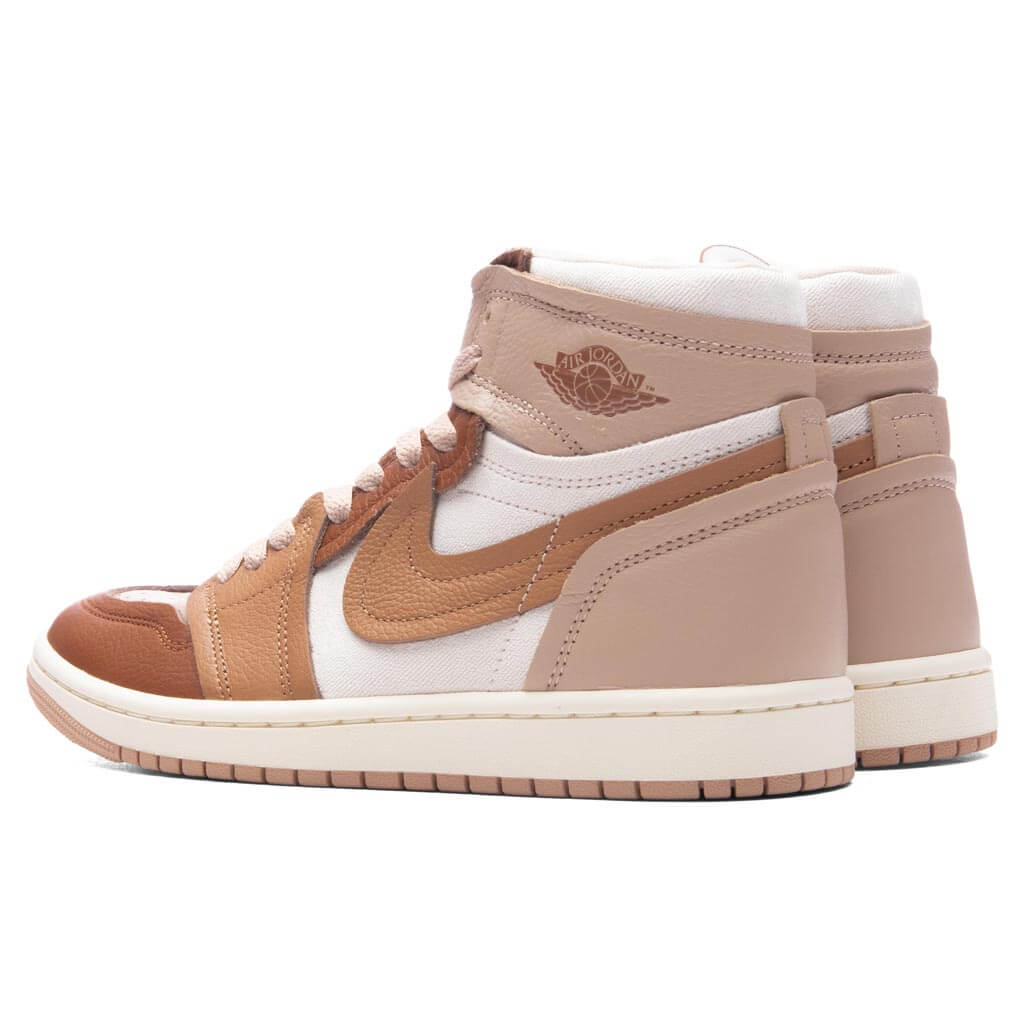 Women's Air Jordan 1 High MM - Legend Medium Brown/Legend Dark Brown