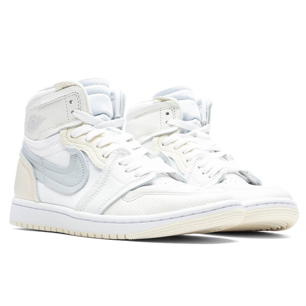 Women's Air Jordan 1 High MM - White/Pure Platinum/Sail