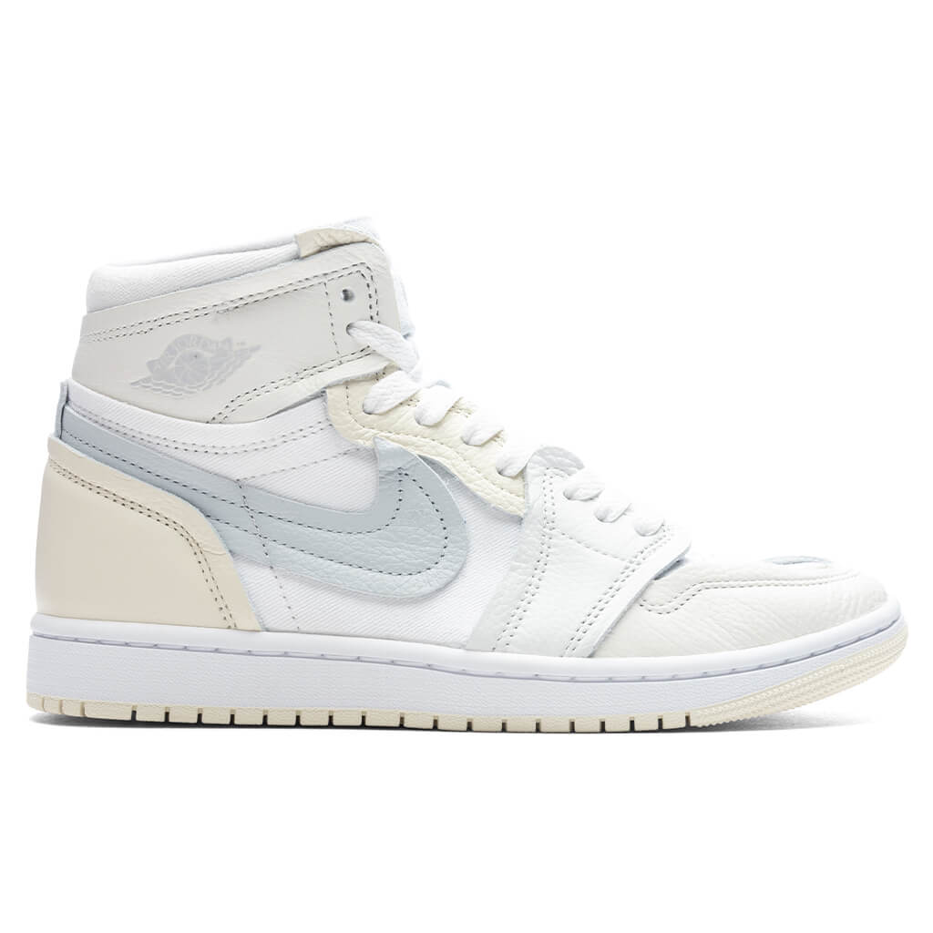 Women's Air Jordan 1 High MM - White/Pure Platinum/Sail