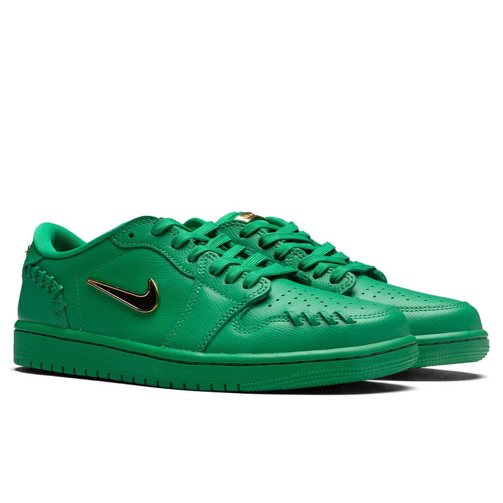 Women's Jordan 1 Low Method of Make - Lucky Green/Metallic Gold