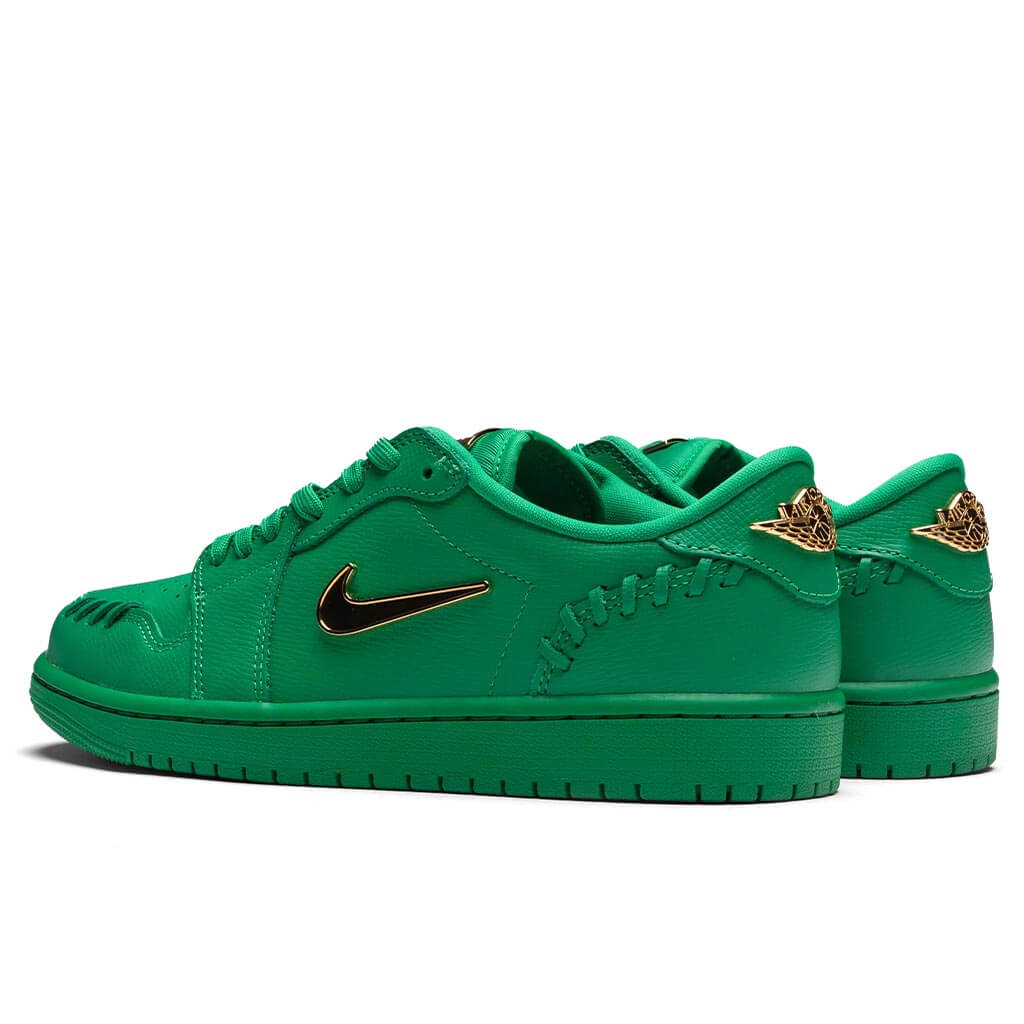 Women's Jordan 1 Low Method of Make - Lucky Green/Metallic Gold