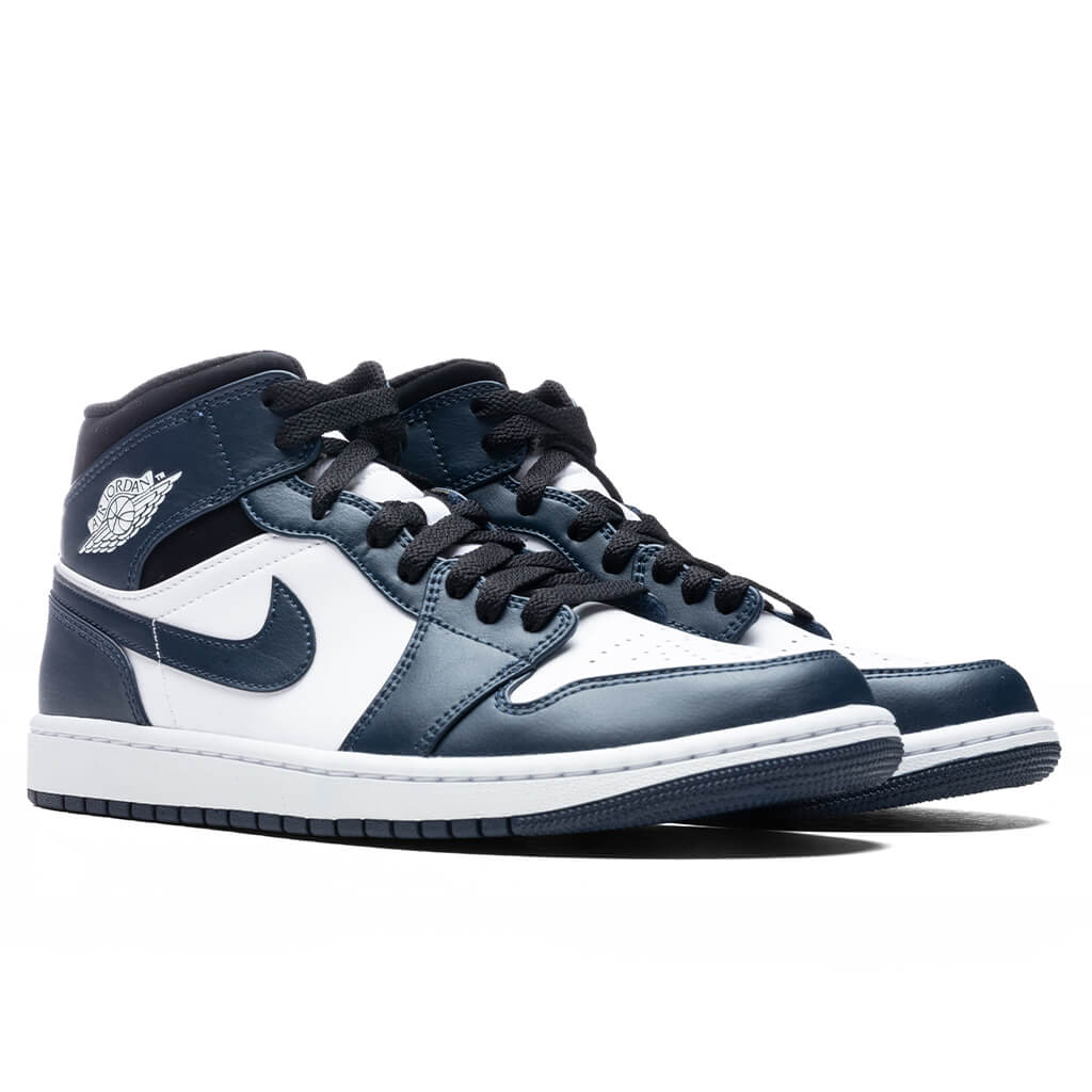 Air Jordan 1 Mid - Armory Navy/White/Black