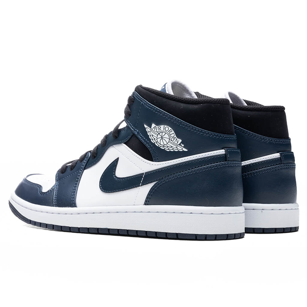 Air Jordan 1 Mid - Armory Navy/White/Black