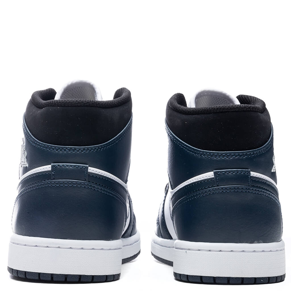 Air Jordan 1 Mid - Armory Navy/White/Black