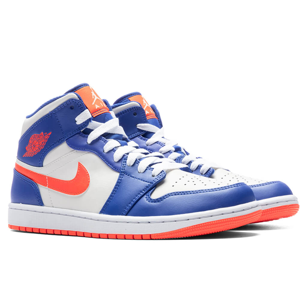 Air Jordan 1 Mid Wheaties - Game Royal/Rush Orange/Phantom