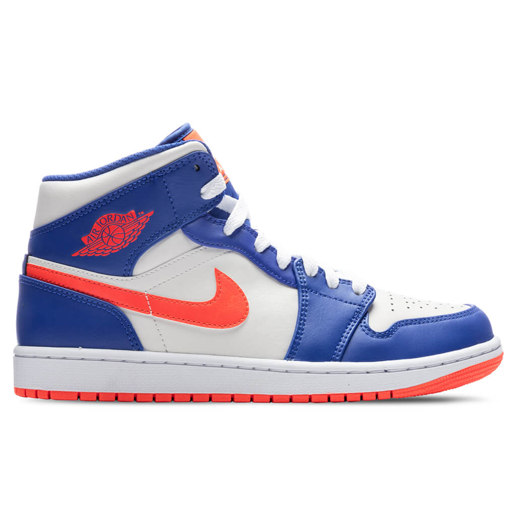 Air Jordan 1 Mid Wheaties - Game Royal/Rush Orange/Phantom