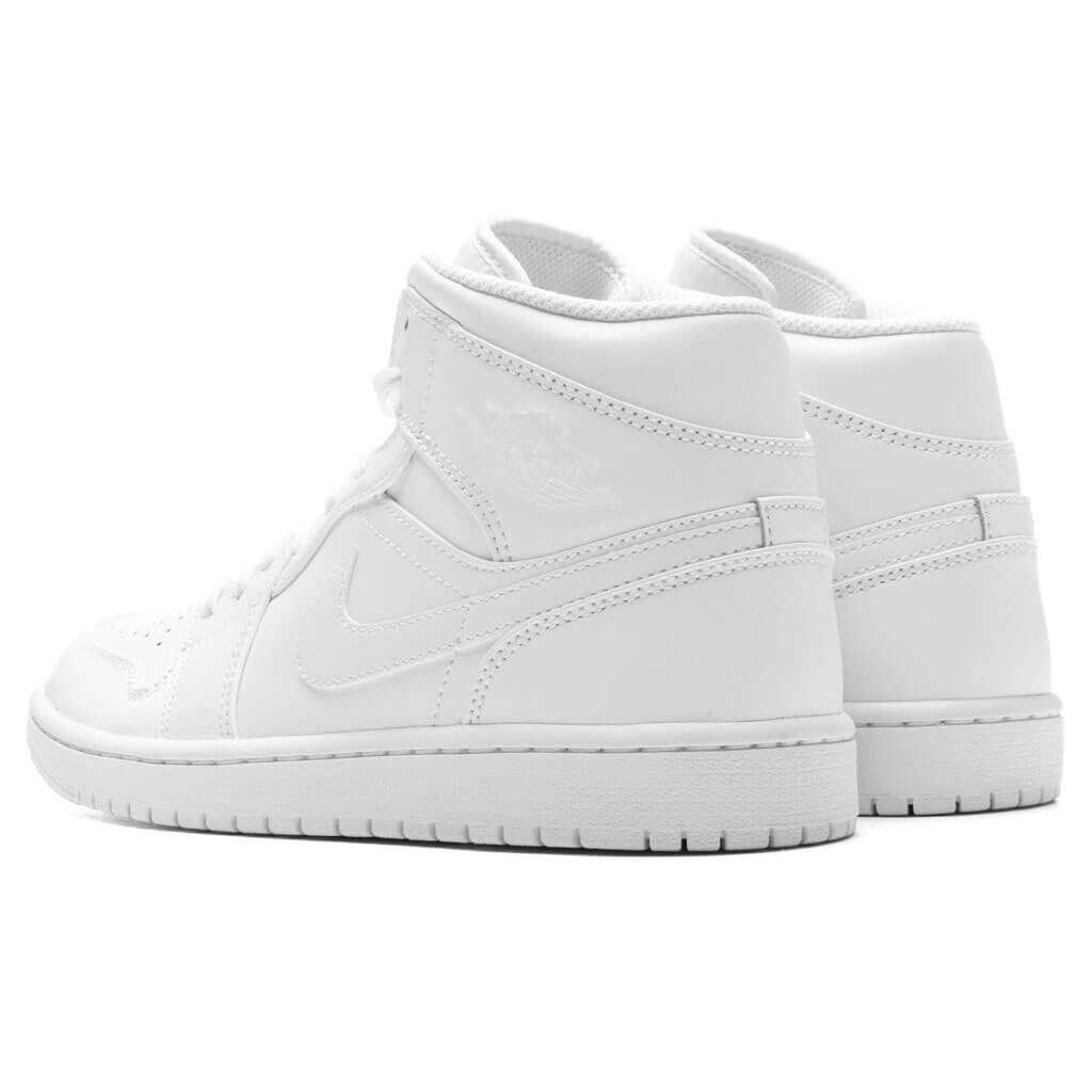 Air Jordan 1 Mid - Triple White