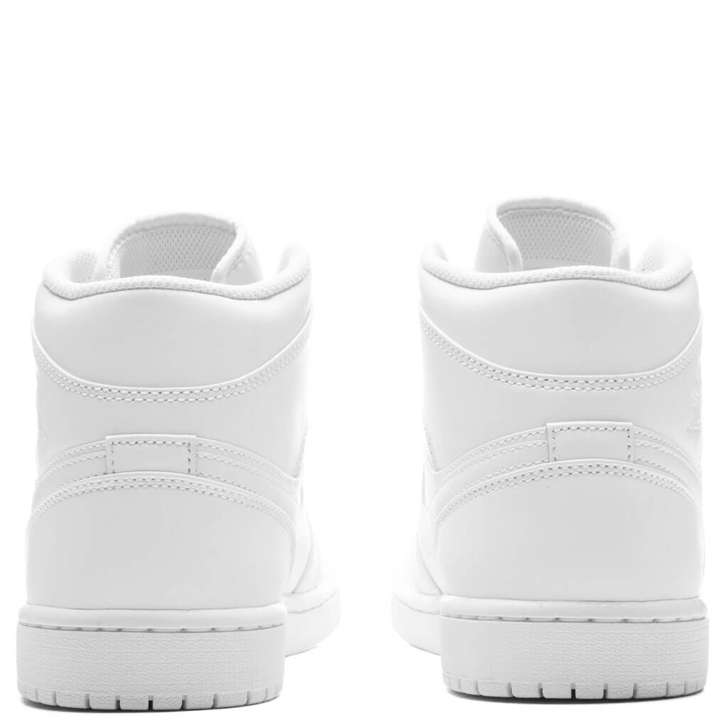 Air Jordan 1 Mid - Triple White