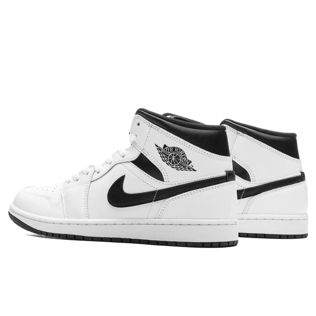 Air Jordan 1 Mid - White/Black