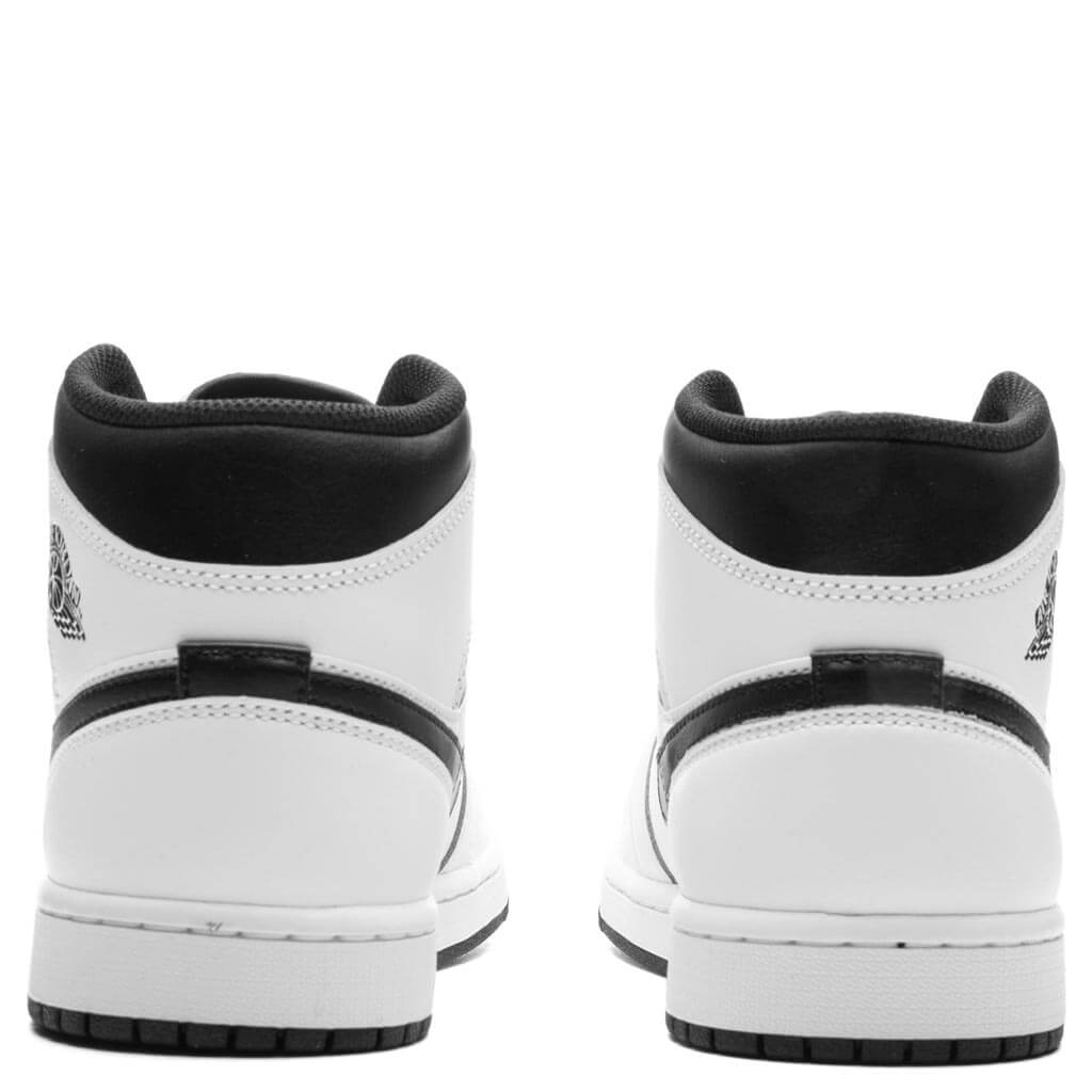 Air Jordan 1 Mid - White/Black