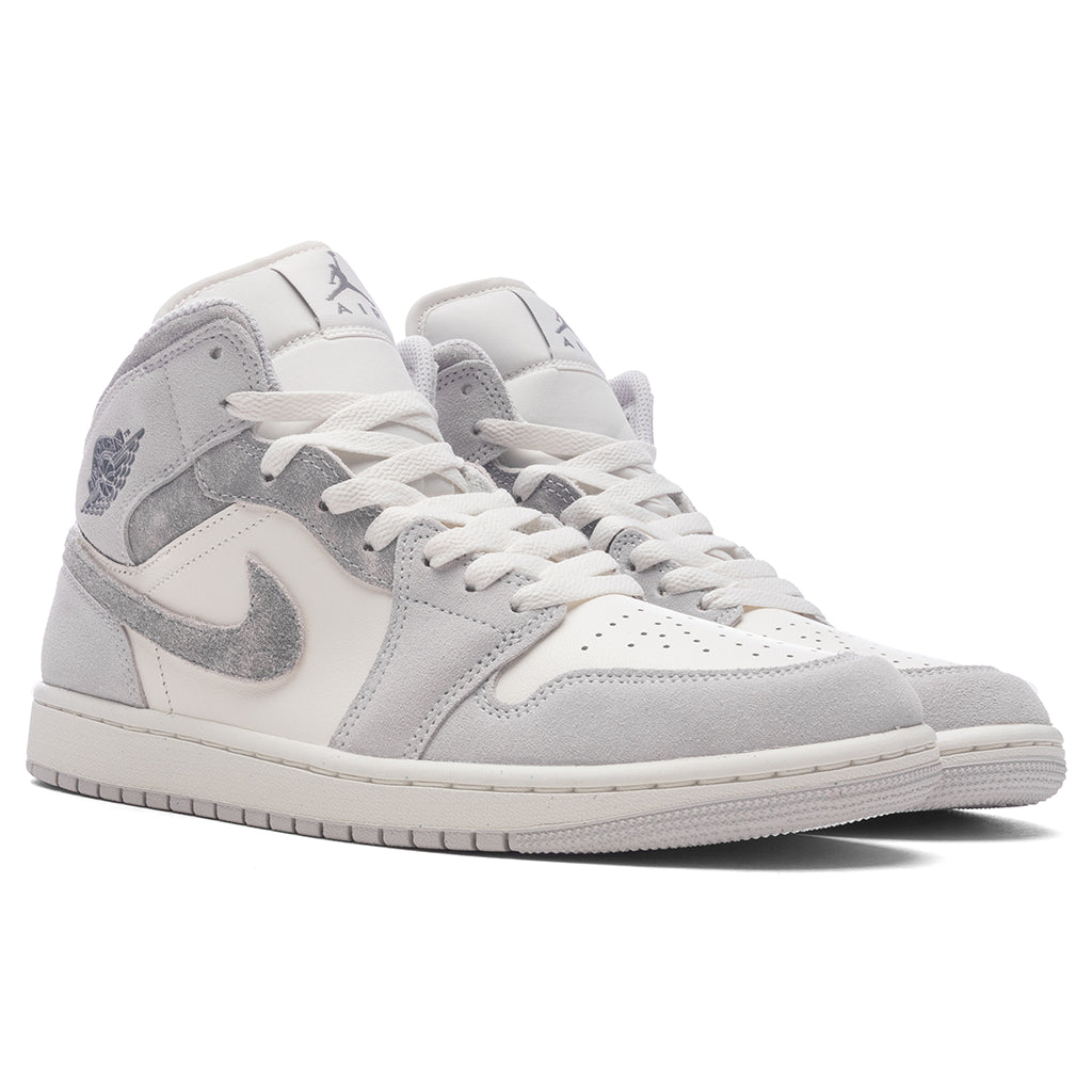 Air Jordan 1 Mid SE - Neutral Grey/Smoke Grey/Sail