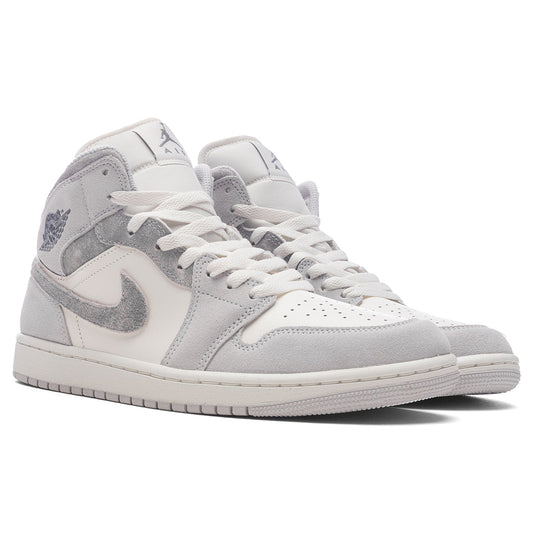 Air Jordan 1 Mid SE - Neutral Grey/Smoke Grey/Sail