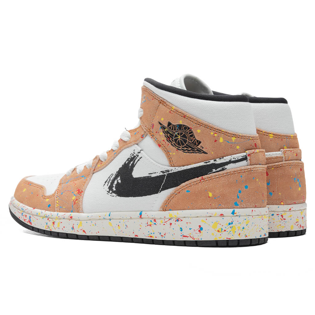 Air Jordan 1 Mid SE - Sail/Black/Cider