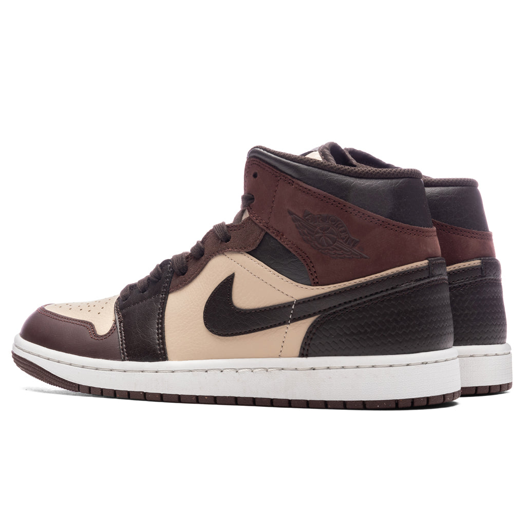 Air Jordan 1 Mid SE - Velvet Brown/Earth/Sanddrift