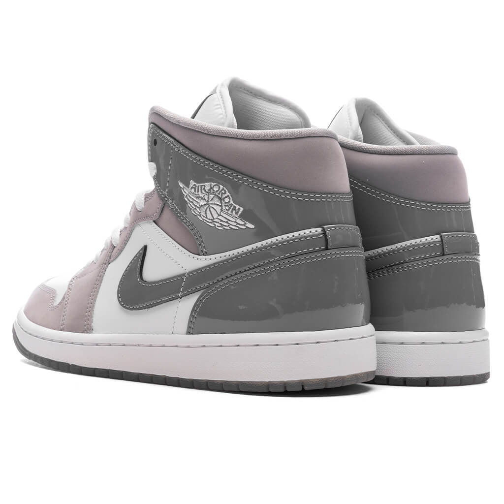 Air Jordan 1 Mid SE - White/Cool Grey/Medium Grey